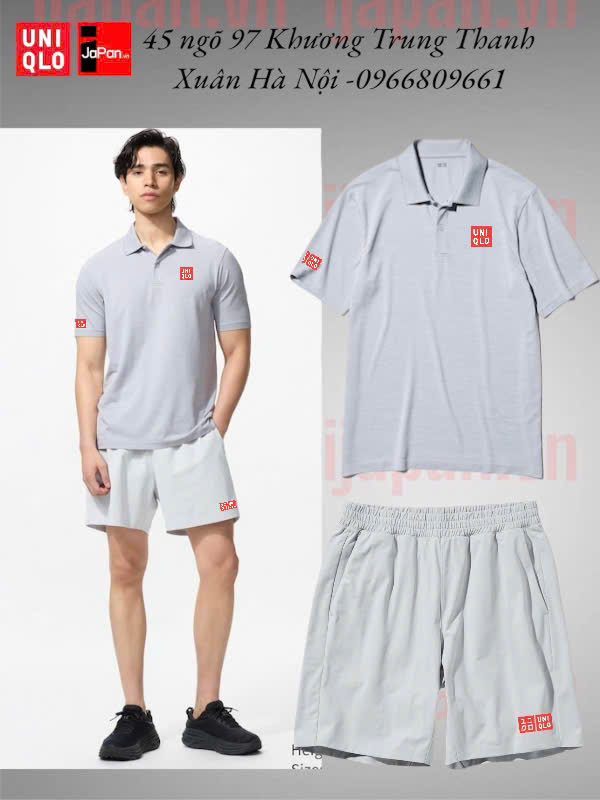 Áo thể thao golf tennis, pickleball chính hãng Uniqlo 2025-475373