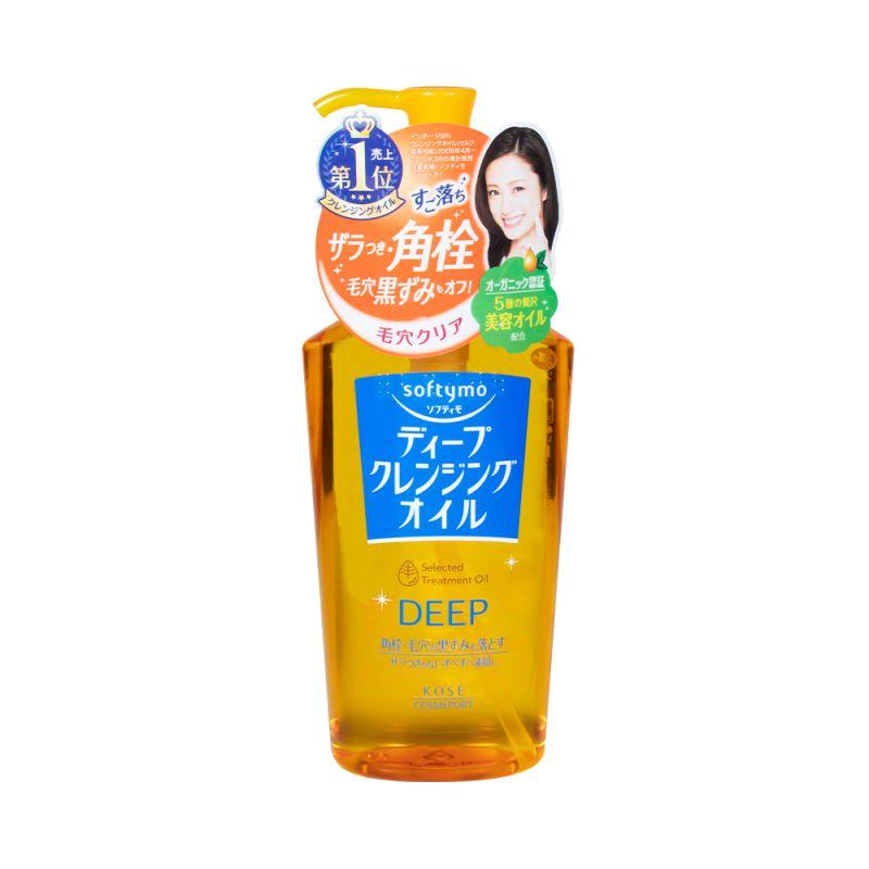 Dầu tẩy trang Kose Softymo Deep Cleansing Oil-Màu vàng