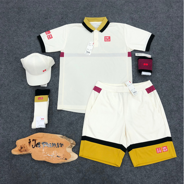 Bộ quần áo thể thao tennis, pickleball chính hãng Uniqlo Nishikori giải Pháp 2020 - 427072