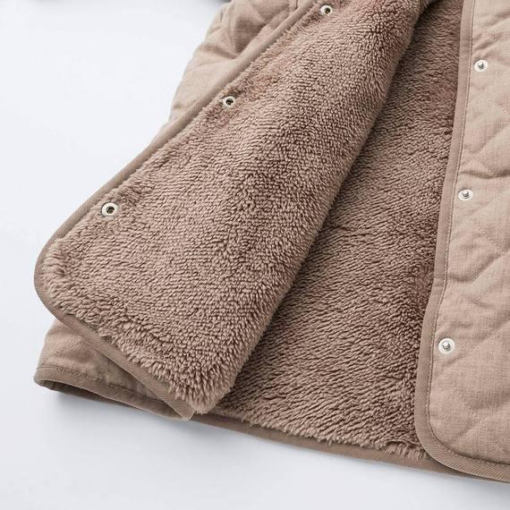 Áo lông cừu Uniqlo trần trám 2019 nữ màu xám đậm- 409106