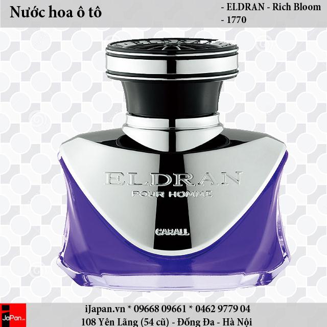 Nước hoa oto xe hơi Carall ELDRAN Rich Bloom