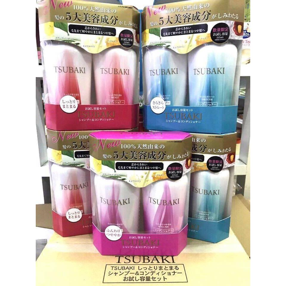 Dầu gội xả Tsubaki set 2