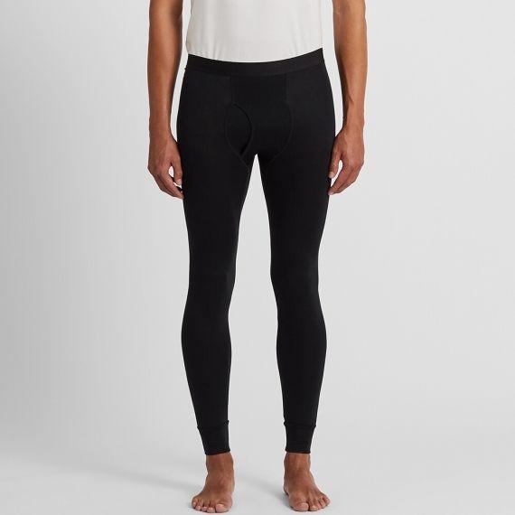 Quần giữ nhiệt Uniqlo nam 2020 Nhật Bản màu đen - 408613