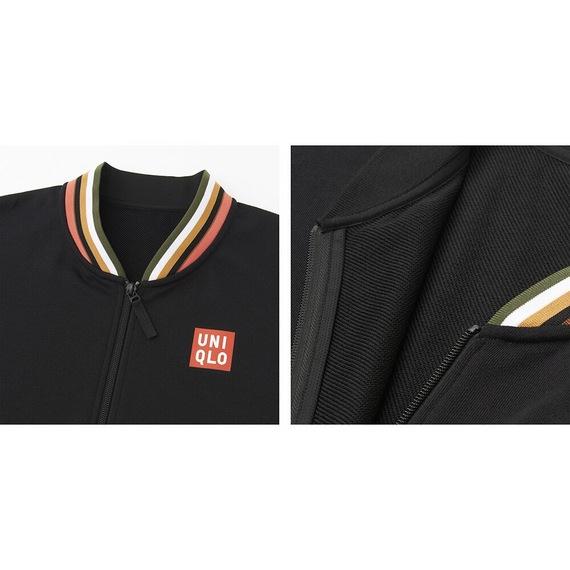 Áo khoác thể thao nam Uniqlo NK Nhật Bản 2018 likenew màu đen 09- 405600