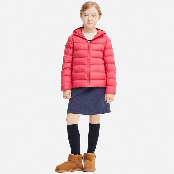Áo phao Uniqlo bé gái 2019 màu navy - 408621