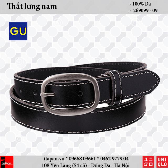 Thắt lưng da nam GU