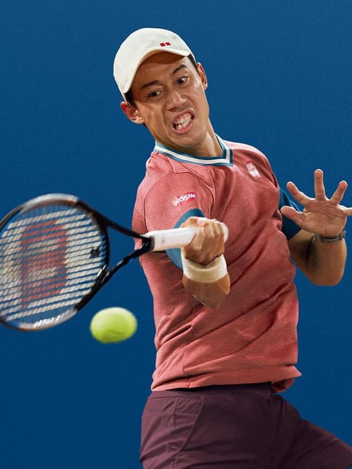 Aó thể thao tennis ,pickleball Uniqlo Nishikori Us open 2021 - 438270