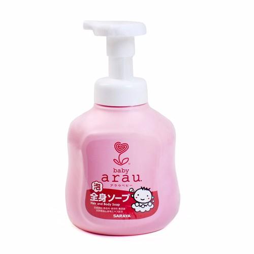 Sữa Tắm Gội toàn thân Thảo Mộc Arau Baby 450ml