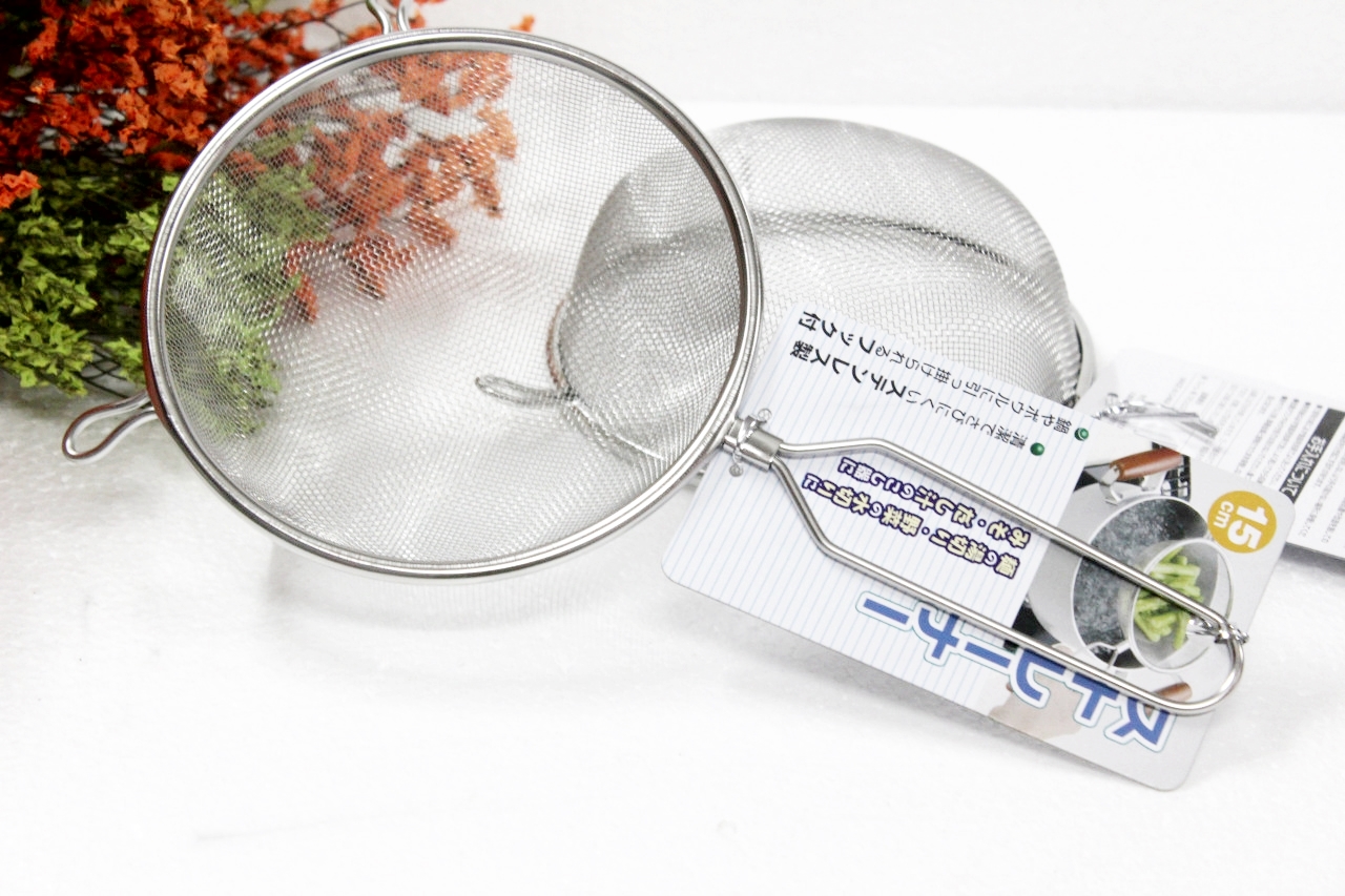 Dụng cụ lọc inox 15cm