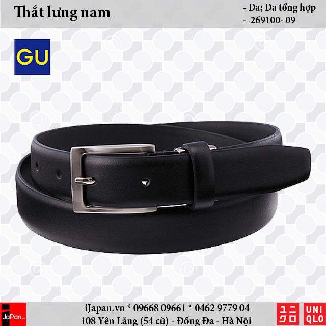 Thắt lưng da nam GU