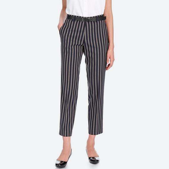 Quần Âu Uniqlo nữ cạp chun nữ Nhật 2018 - 408134