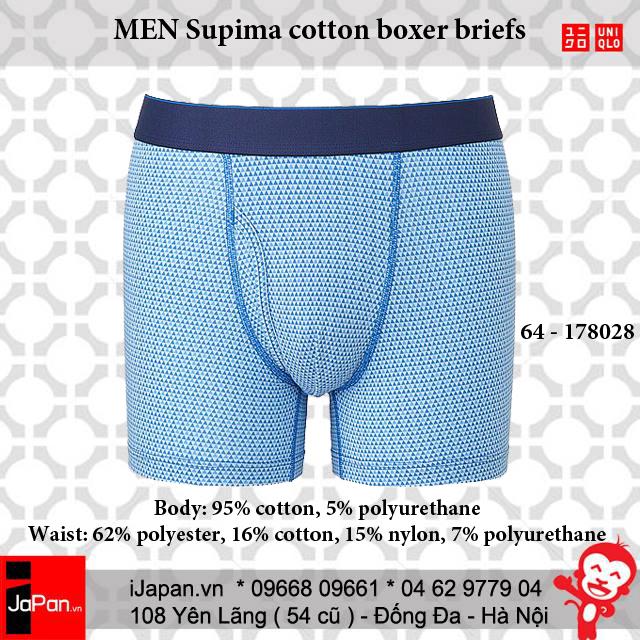 Quần lót làm mát Uniqlo Men AIRism Boxer Briefs Underwear Nhật