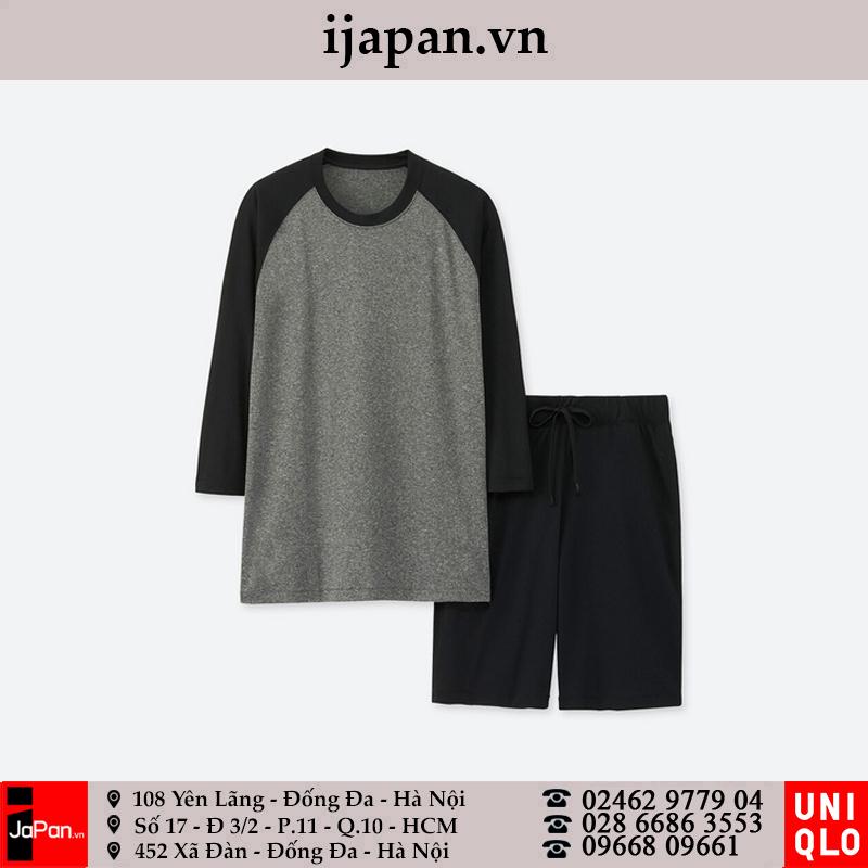 Bộ thun nam Uniqlo Airism Nhật Bản - 195780