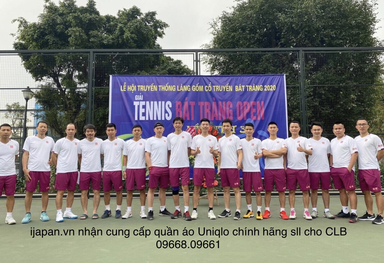 Mua quần áo tennis Uniqlo cho câu lạc bộ liên hệ - 02462977904