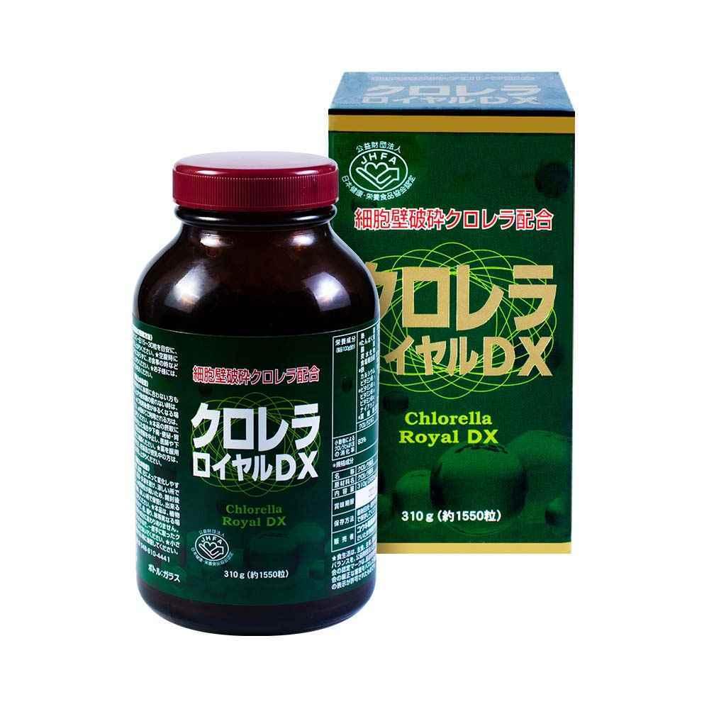 Tảo lục hoàng gia chlorella royal dx 1550 viên