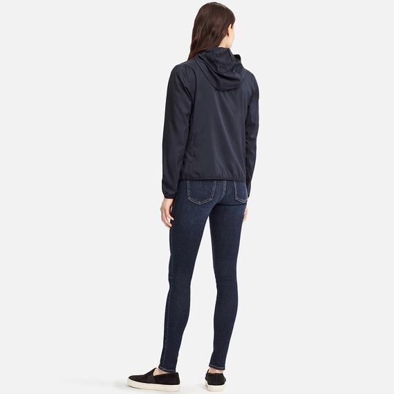 Áo khoác gió Uniqlo 2019 Nhật Bản màu navy - 409095