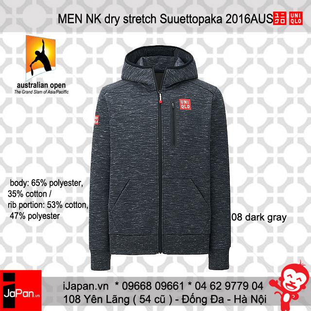 Áo thể thao Uniqlo giải tennis Úc mở rộng 2016