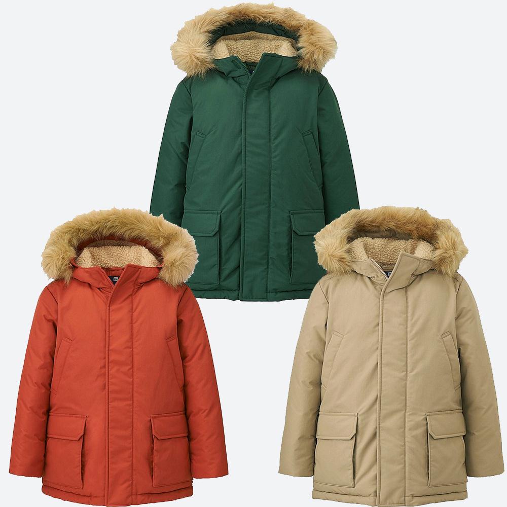 Áo phao Uniqlo bé trai Đại Hàn Nhật Bản