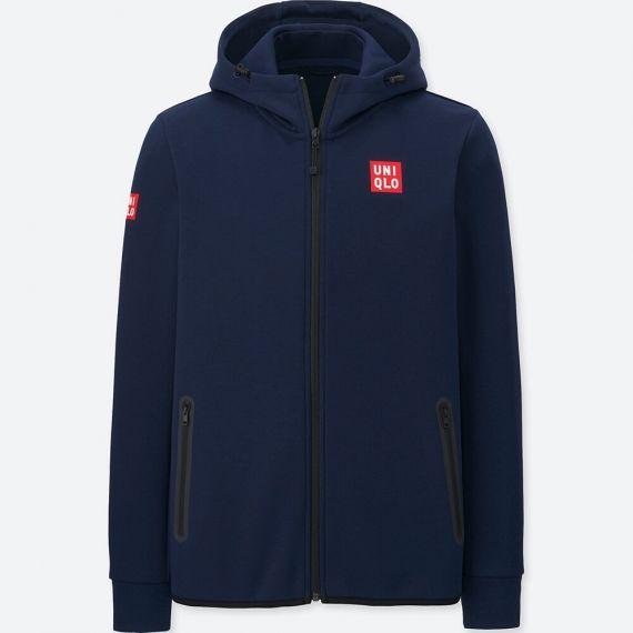 Áo khoác nỉ tennis Uniqlo Kei Nishikori Pháp mở rộng 2017 - 191510