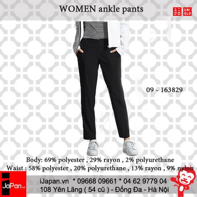 Quần âu nữ Uniqlo Nhật thời trang