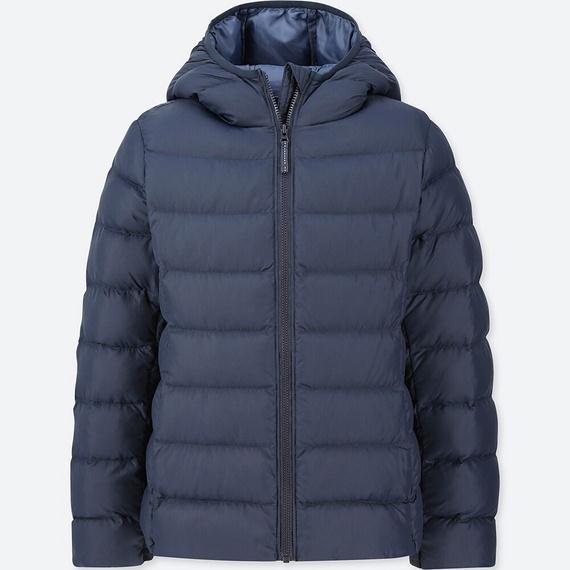 Áo phao Uniqlo bé gái 2019 màu hồng - 408621