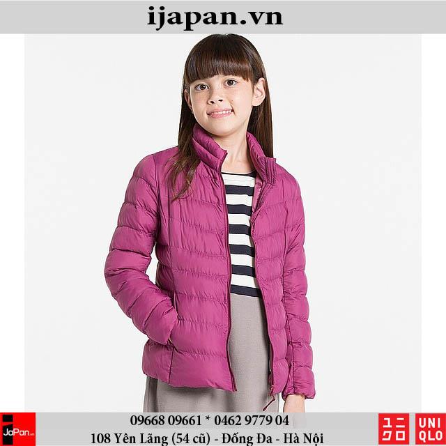 Áo khoác trẻ em chống nước Uniqlo bé gái