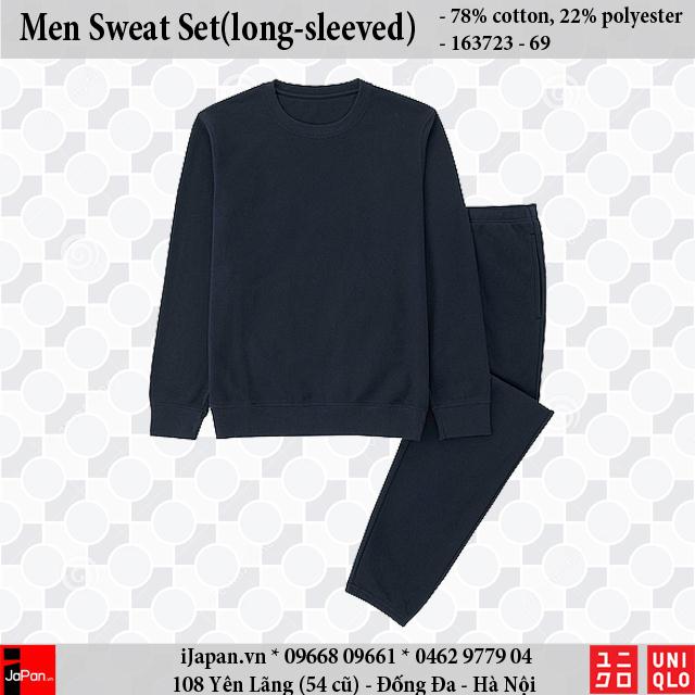 Set bộ mặc nhà nỉ da cá Uniqlo