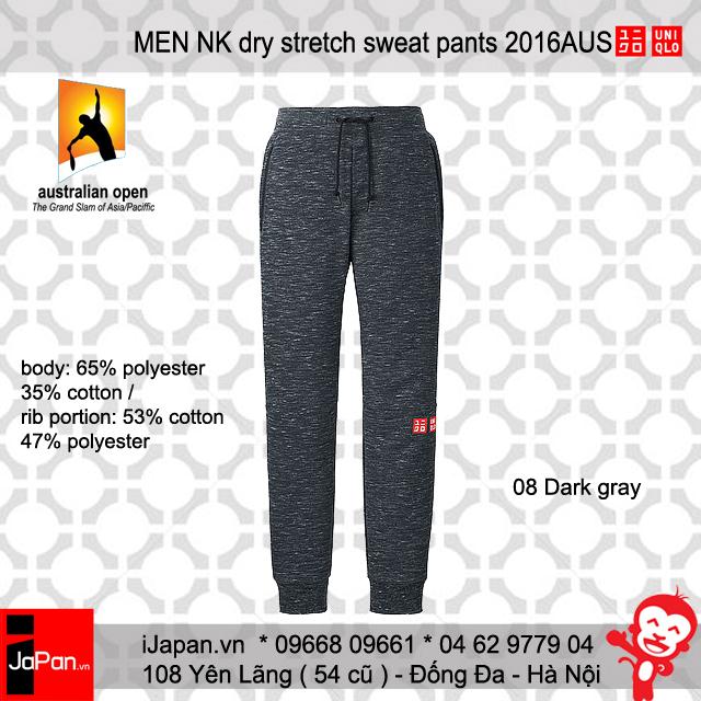 Quần thể thao Uniqlo giải tennis úc mở rộng 2016