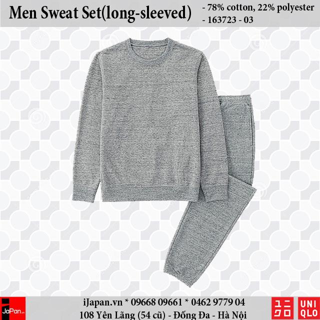 Set bộ mặc nhà nỉ da cá Uniqlo