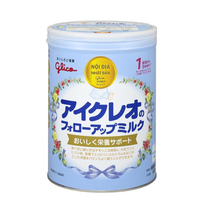 Sữa Glico Icreo Nhật Bản số 1 cho bé 9-36 tháng (820g)