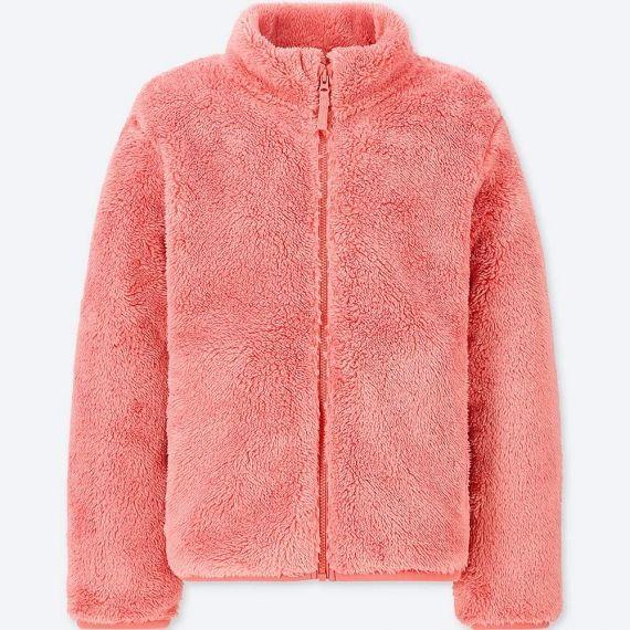 Áo khoác lông cừu Uniqlo kids - 408638