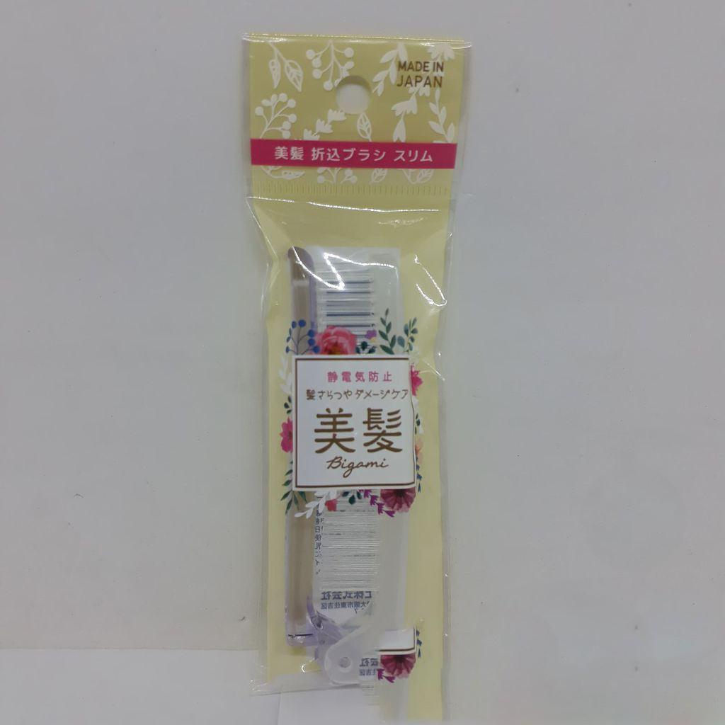 Lược chải tóc gấp gọn bỏ túi răng thưa