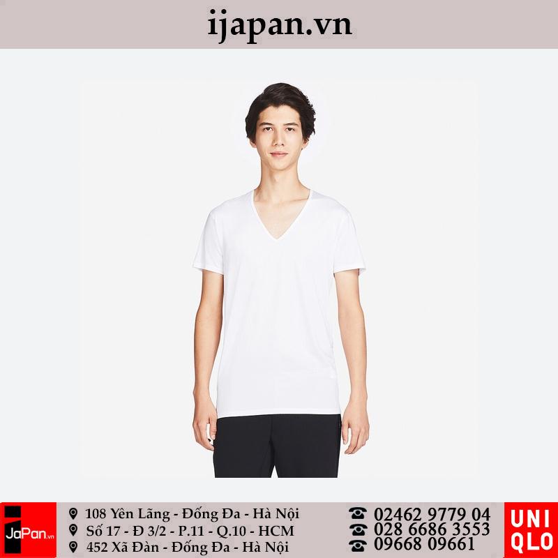 Áo phông nam Uniqlo Airism Nhật Bản - 403522