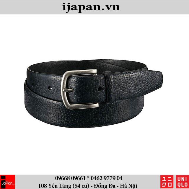 Thắt lưng da bò Italian leather Uniqlo