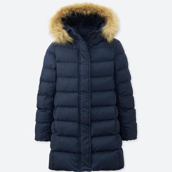Áo phao Uniqlo bé gái Đại hàn Siêu Ấm Nhật