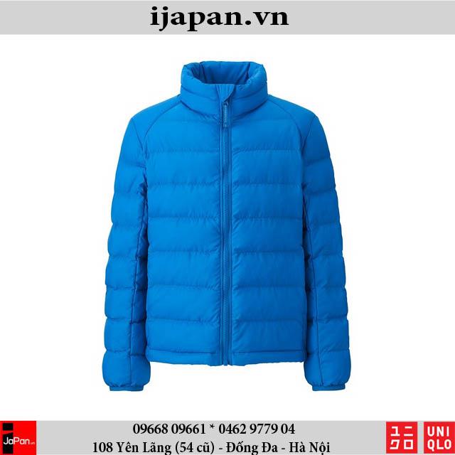 Áo khoác chống nước cổ trụ bé trai Uniqlo