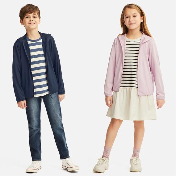Áo chống nắng Uniqlo kids thun lạnh 2019 - 414249