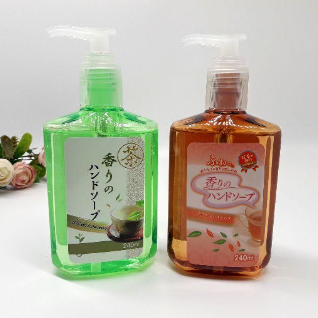 Sữa rửa tay diệt khuẩn hương trà xanh,trà đen 240ml