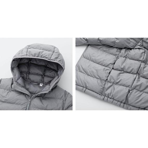 Áo phao Uniqlo bé trai 2019 màu olive- 409219