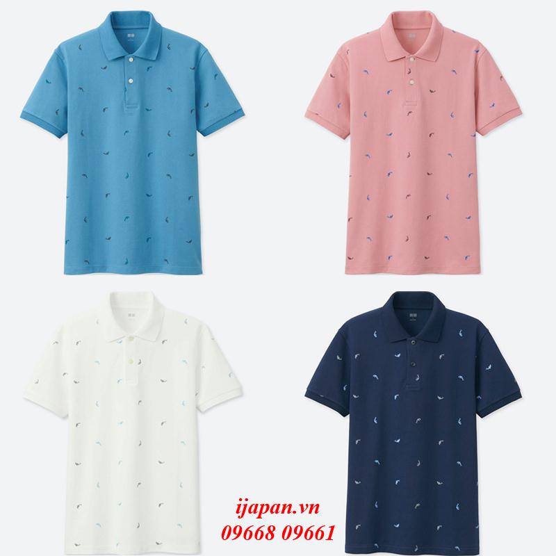 Áo phông polo Uniqlo nam Dry Nhật Bản 2018