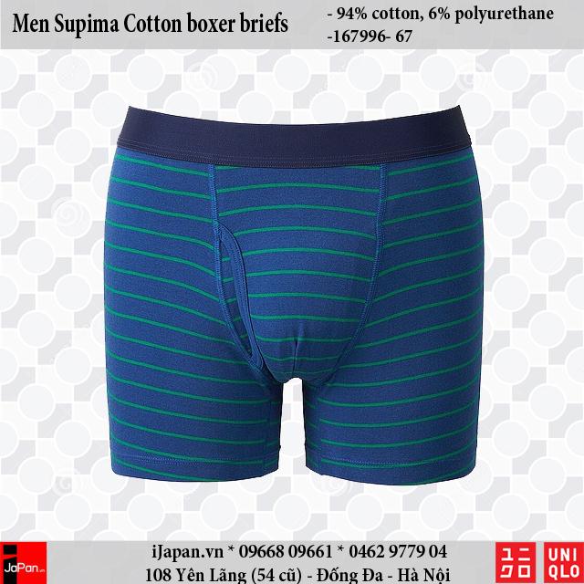 Quần lót nam Uniqlo Nhật supima cotton