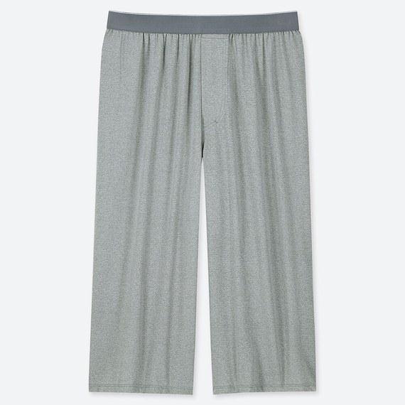 Quần lửng ống rộng Uniqlo nam Airism Nhật Bản - 417913