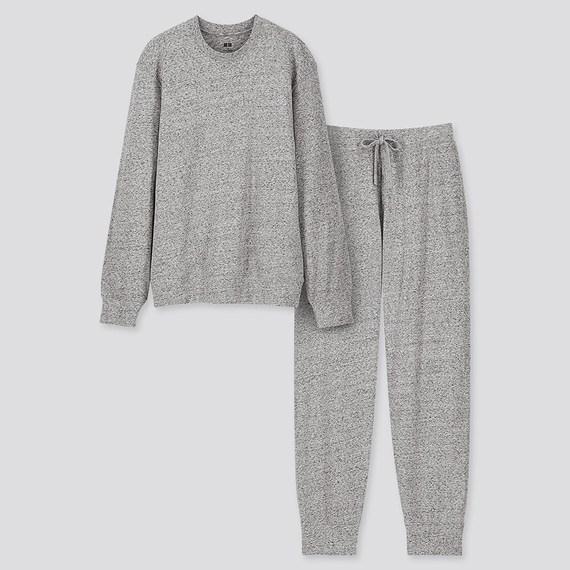 BỘ NỈ MẶC NHÀ DÀI TAY ULTRA STRETCH - 418475