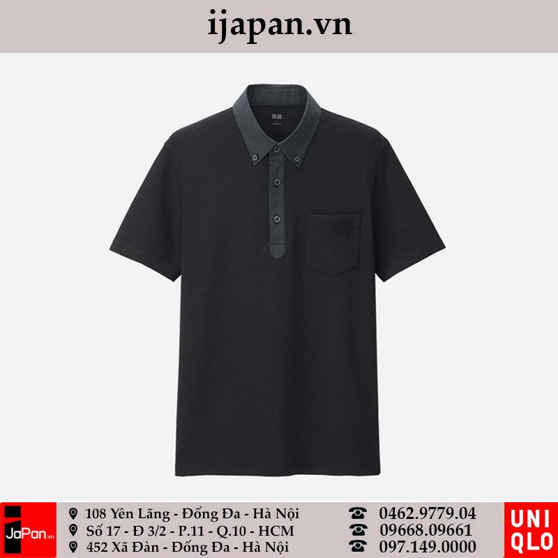 Áo phông Uniqlo nam cổ sơ mi Nhật - 193623