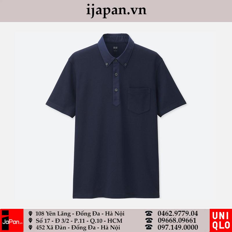 Áo phông Uniqlo nam cổ sơ mi Nhật - 193623