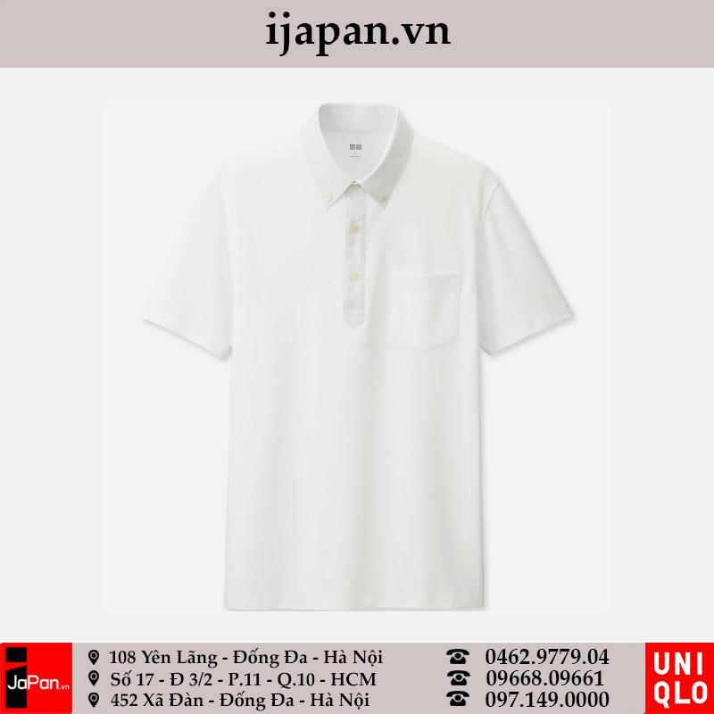 Áo phông Uniqlo nam cổ sơ mi Nhật - 193623