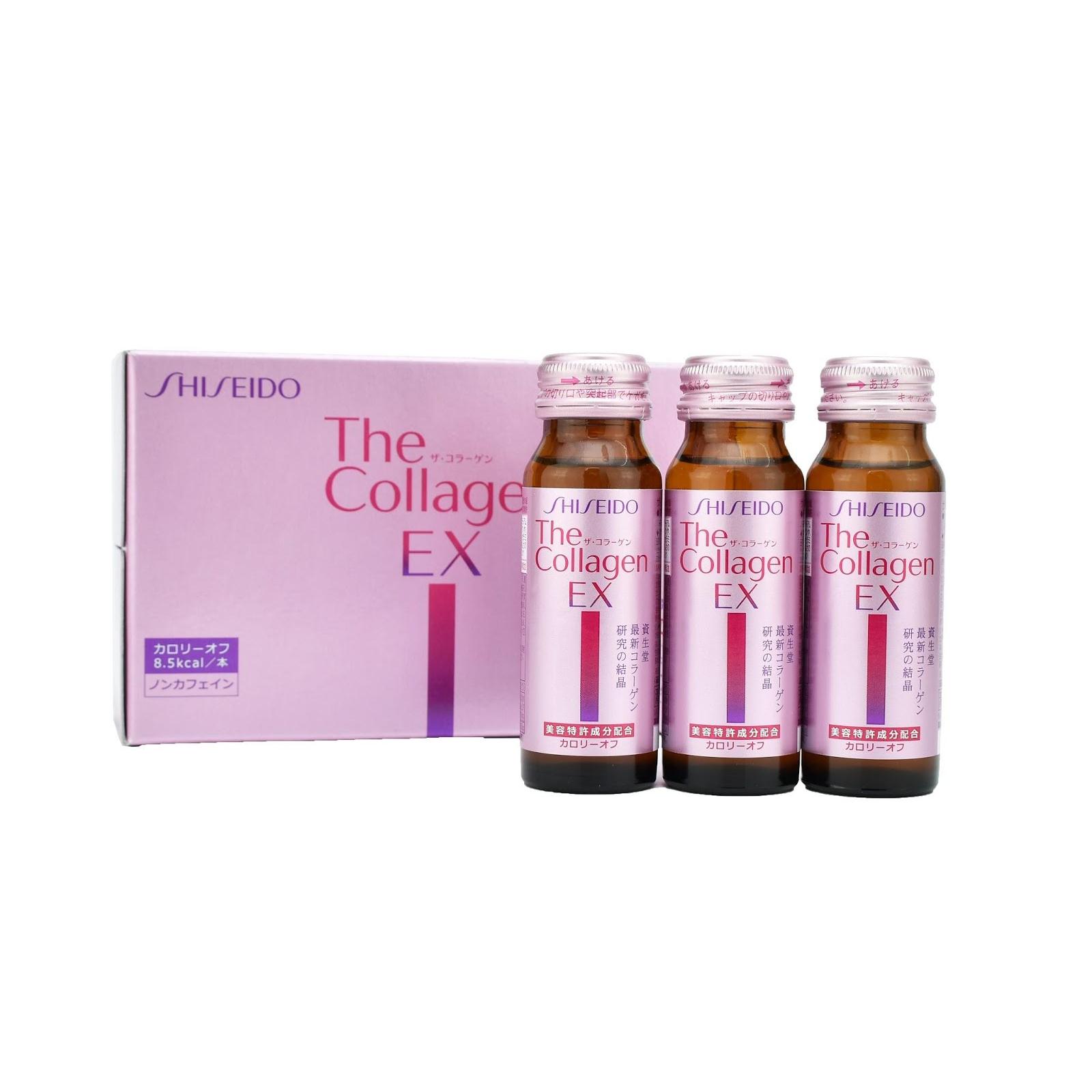 Collagen Shiseido EX Dạng Nước dành cho phụ nữ 25 đến 40 tuổi (10 lọ x 50 ml)