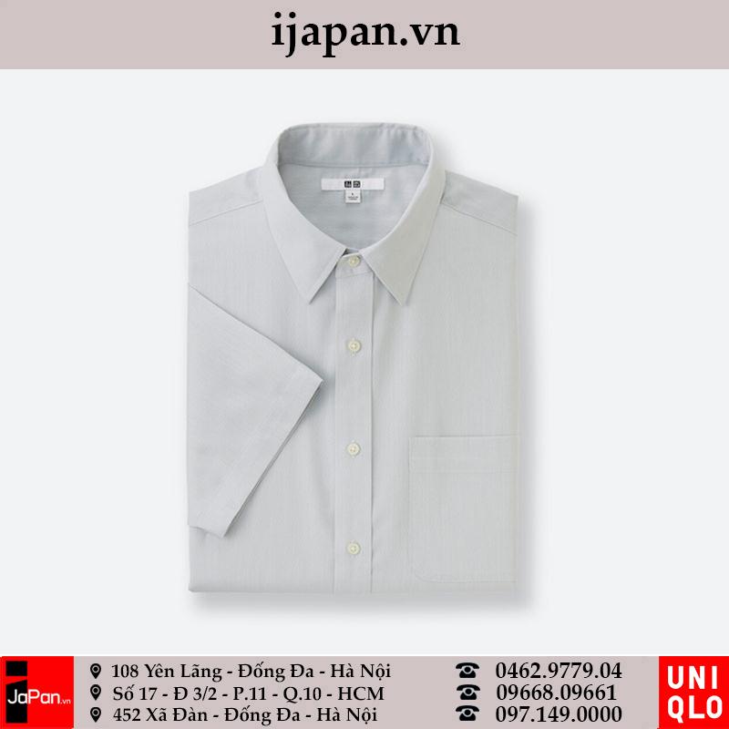 Áo sơ mi Uniqlo nam ngắn tay Nhật Bản - 193863