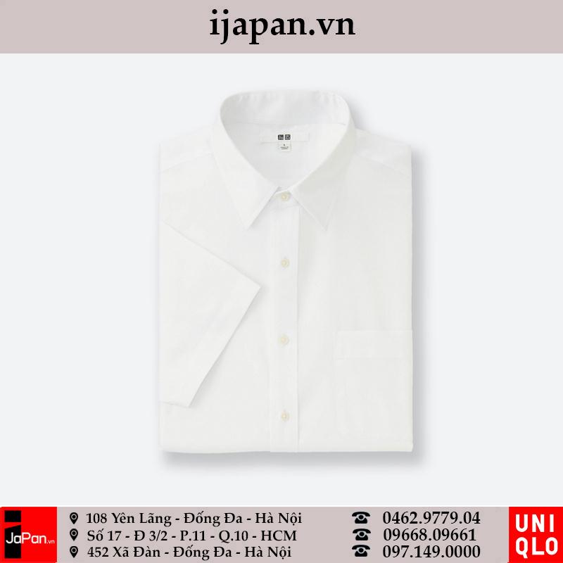 Áo sơ mi Uniqlo nam ngắn tay Nhật Bản - 193863
