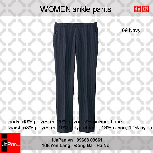Quần âu nữ Uniqlo Nhật thời trang